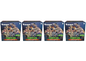 Magic: The Gathering Teenage Mutant Ninja Turtles Turtle Team-Up 4x Lot - vue 360