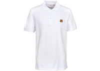 Maison Kitsune Fox Head Collar Short Sleeve T-shirt White