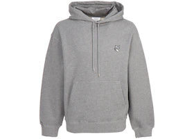 Maison Kitsune Fox Head Hood Sweatshirt Gray - vue 360