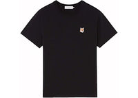 Maison Kitsune Fox Head Patch Classic Tee-Shirt Black