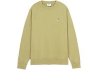 Maison Kitsune Fox Head Sweatshirt Green