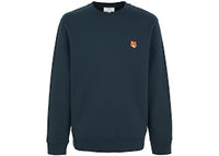 Maison Kitsune Fox Head Sweatshirt Navy
