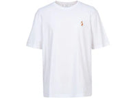 Maison Kitsune Standing Fox Short Sleeve T-shirt White