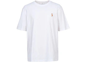 Maison Kitsune Standing Fox Short Sleeve T-shirt White