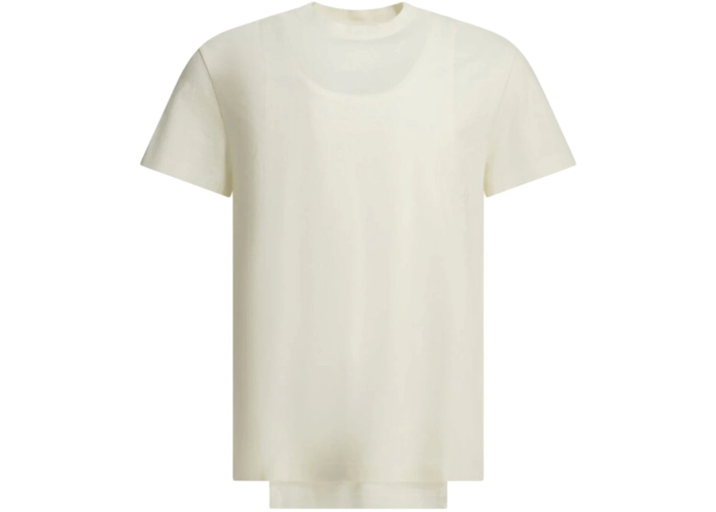 Maison Margiela Double Layer Crewneck T-shirt White - vue secondaire A