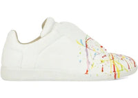 Maison Margiela Future Low White Multi-Color Paint Splatter
