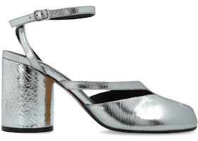 Maison Margiela H80 Tabi Sandal Pump Silver (Women's)
