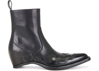 Maison Margiela Heel-Less Western Flame Boots H45 Ankle Boot Black (Women's)