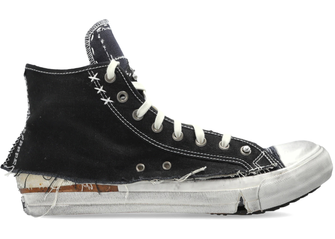 Maison Margiela Love To Death Sneaker Blue Black - vue 360