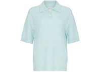 Maison Margiela Polo Shirt Light Blue
