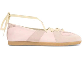 Maison Margiela Replica Soft Laced Ballets Pale Blush (Women's) - vue 360