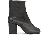 Maison Margiela Tabi Ankle Boot Lasered Suede Black (Women's)