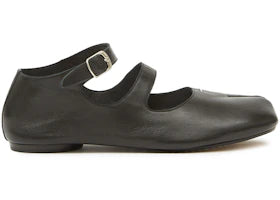 Maison Margiela Tabi Ballerina Double Strap Flats Black (Women's) - vue 360