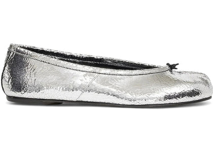 Maison Margiela Tabi Ballerina Flats Broken Mirror Silver (Women's) - authentic Maison Margiela sneakers