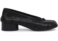 Maison Margiela Tabi New Ballerina Artisanal Vintage Effect Black (Women's)