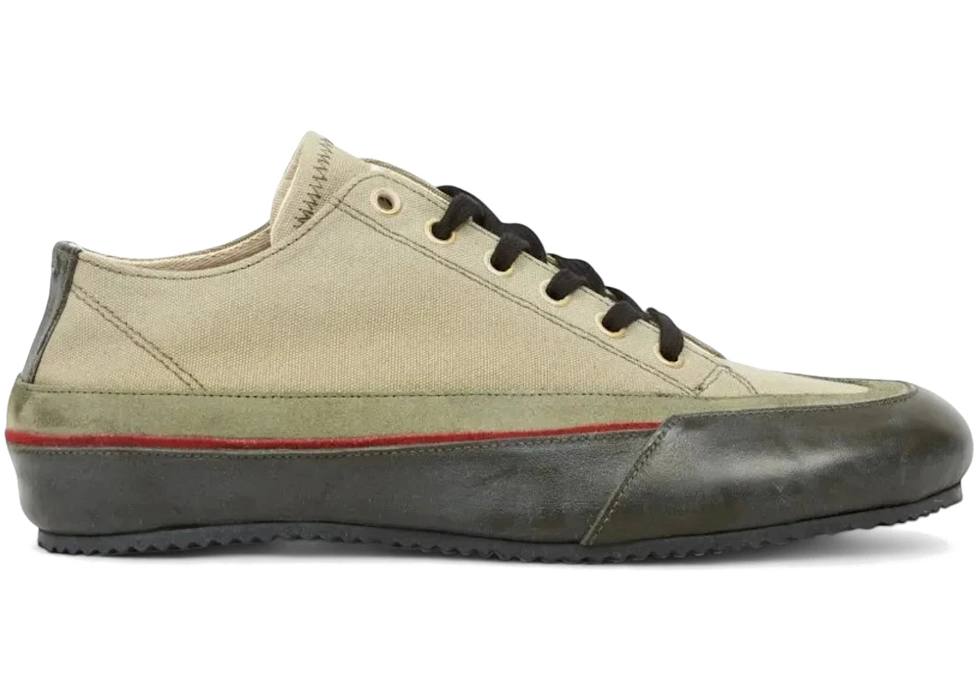 Maison Margiela Traveller Sneaker Green Grey Red Women's - vue 360