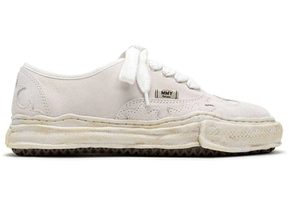 Maison Mihara Yasuhiro Baker OG Sole Western Detail Suede Low White - authentic Maison Mihara Yasuhiro sneakers