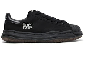 Maison Mihara Yasuhiro Blakey OG Sole Canvas Low Black - vue 360
