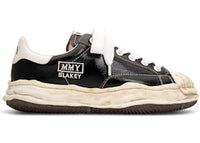 Maison Mihara Yasuhiro Blakey OG Sole Wrinkled Leather Low Black White