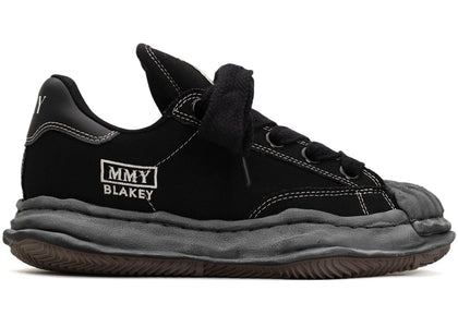 Maison Mihara Yasuhiro Blakey Puffer OG Sole Canvas Low Distressed Midsole Black - sneakers view 2