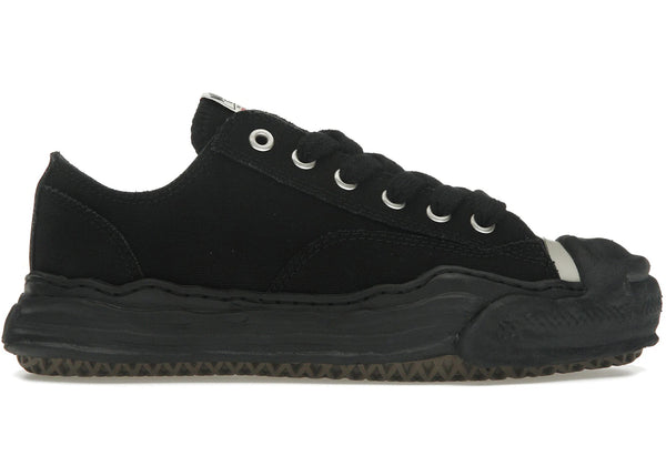 Maison Mihara Yasuhiro Hank OG Sole Canvas Low Black Black sneakers - authentic streetwear shoes
