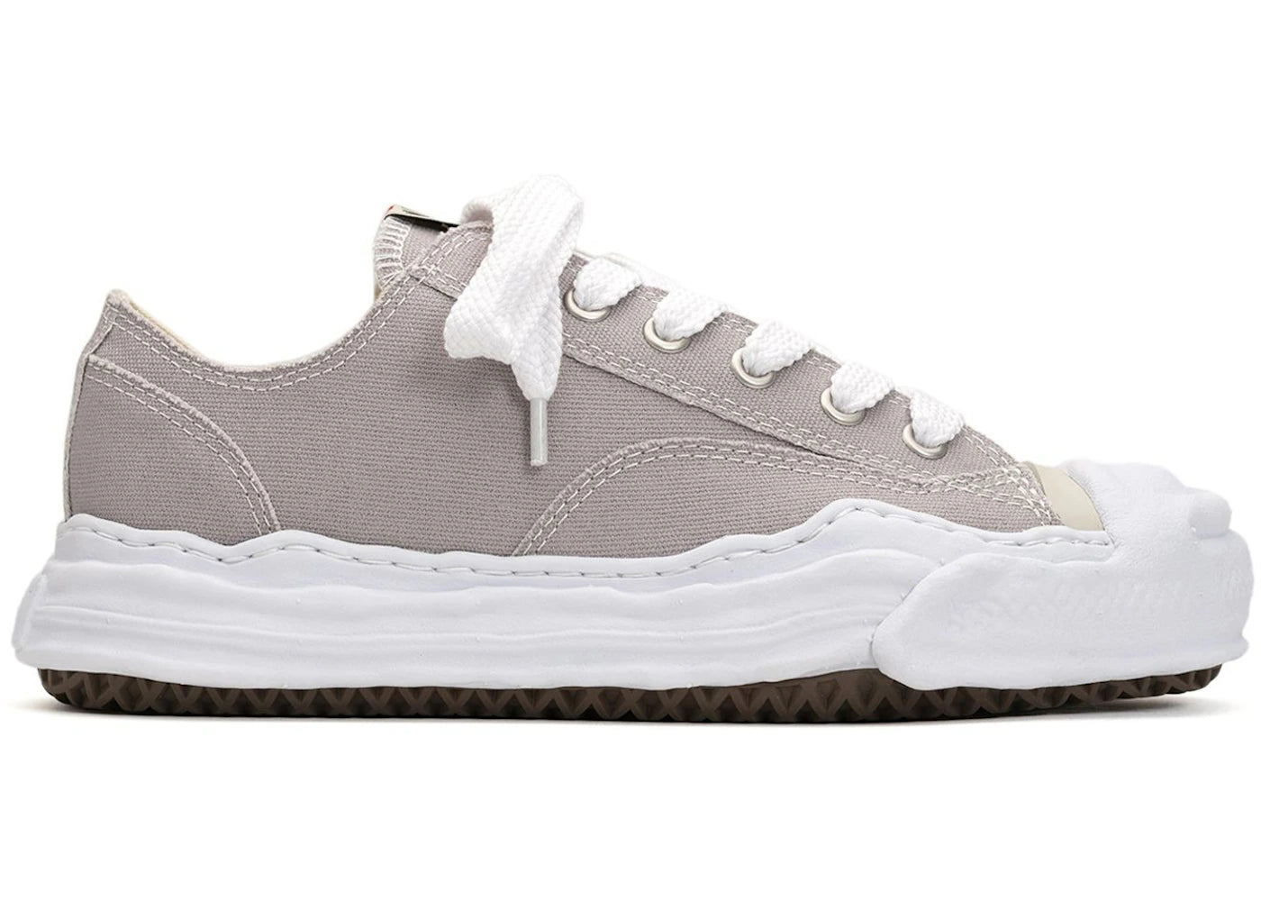 Maison Mihara Yasuhiro Hank OG Sole Canvas Low Gray - vue 360
