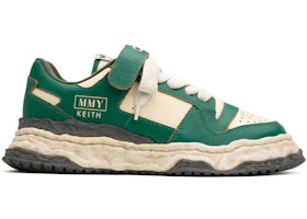 Maison Mihara Yasuhiro Keith OG Sole VL Leather Low Green White - authentic Maison Mihara Yasuhiro sneakers