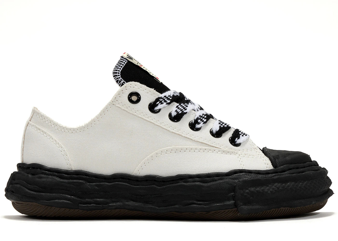 Maison Mihara Yasuhiro Peterson 23 OG Sole Canvas Low Black - vue 360