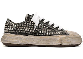Maison Mihara Yasuhiro Peterson 23 OG Sole Studded Canvas Low Black - vue 360