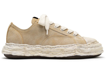 Maison Mihara Yasuhiro Peterson 23 OG Sole Vintage Suede Low White Beige - authentic Maison Mihara Yasuhiro sneakers