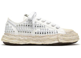 Maison Mihara Yasuhiro Peterson 23 OG Sole Studded Canvas Low White - authentic Maison Mihara Yasuhiro sneakers