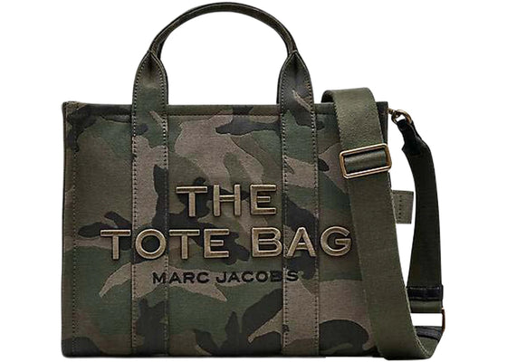 Marc Jacobs The Camo Jacquard Medium Tote Bag Green sneakers - authentic Marc Jacobs shoes