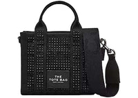 Marc Jacobs The Crystal Canvas Mini Tote Bag Schwarz