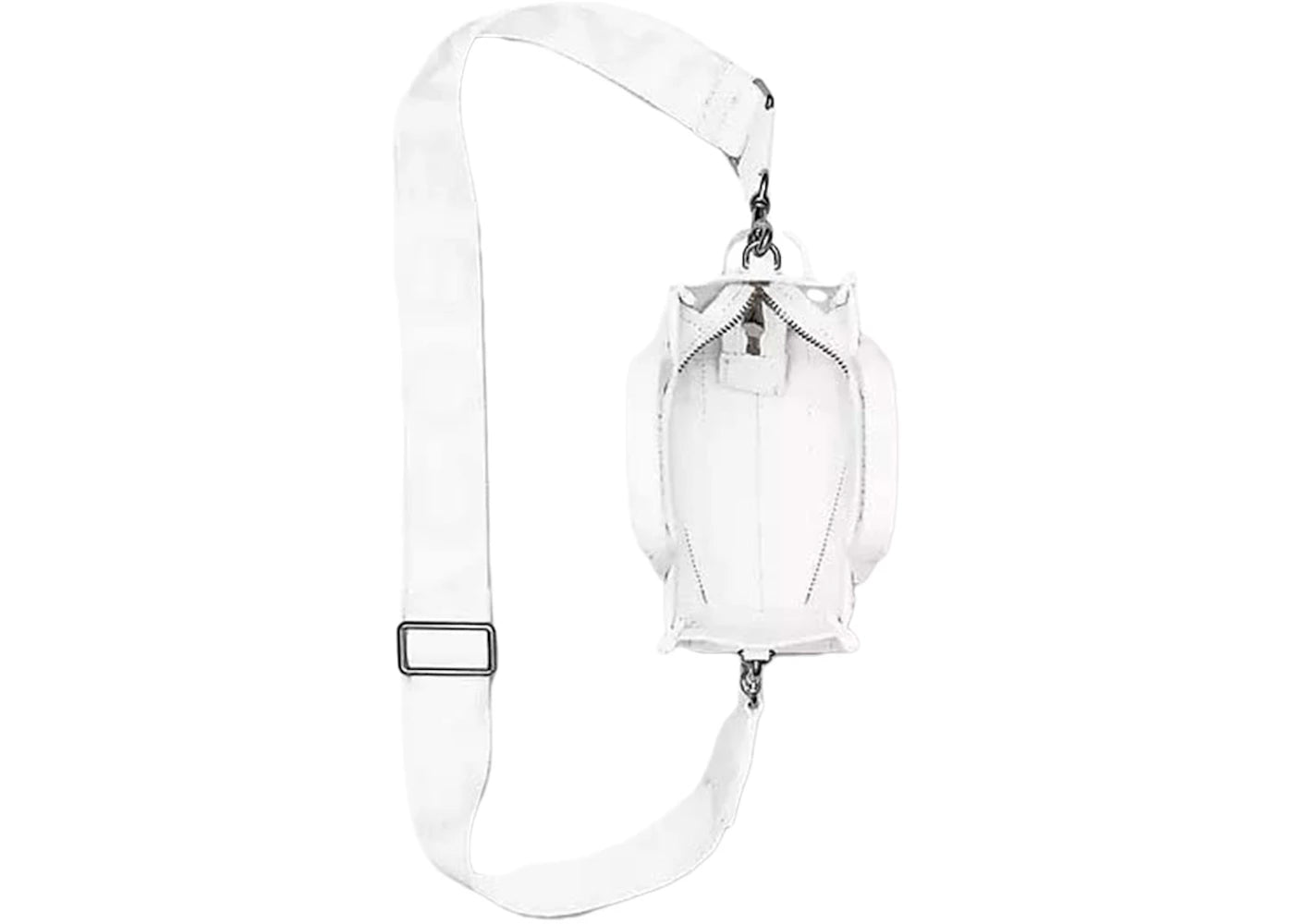 Marc Jacobs The Crystal Canvas Mini Tote Bag White - vue secondaire B