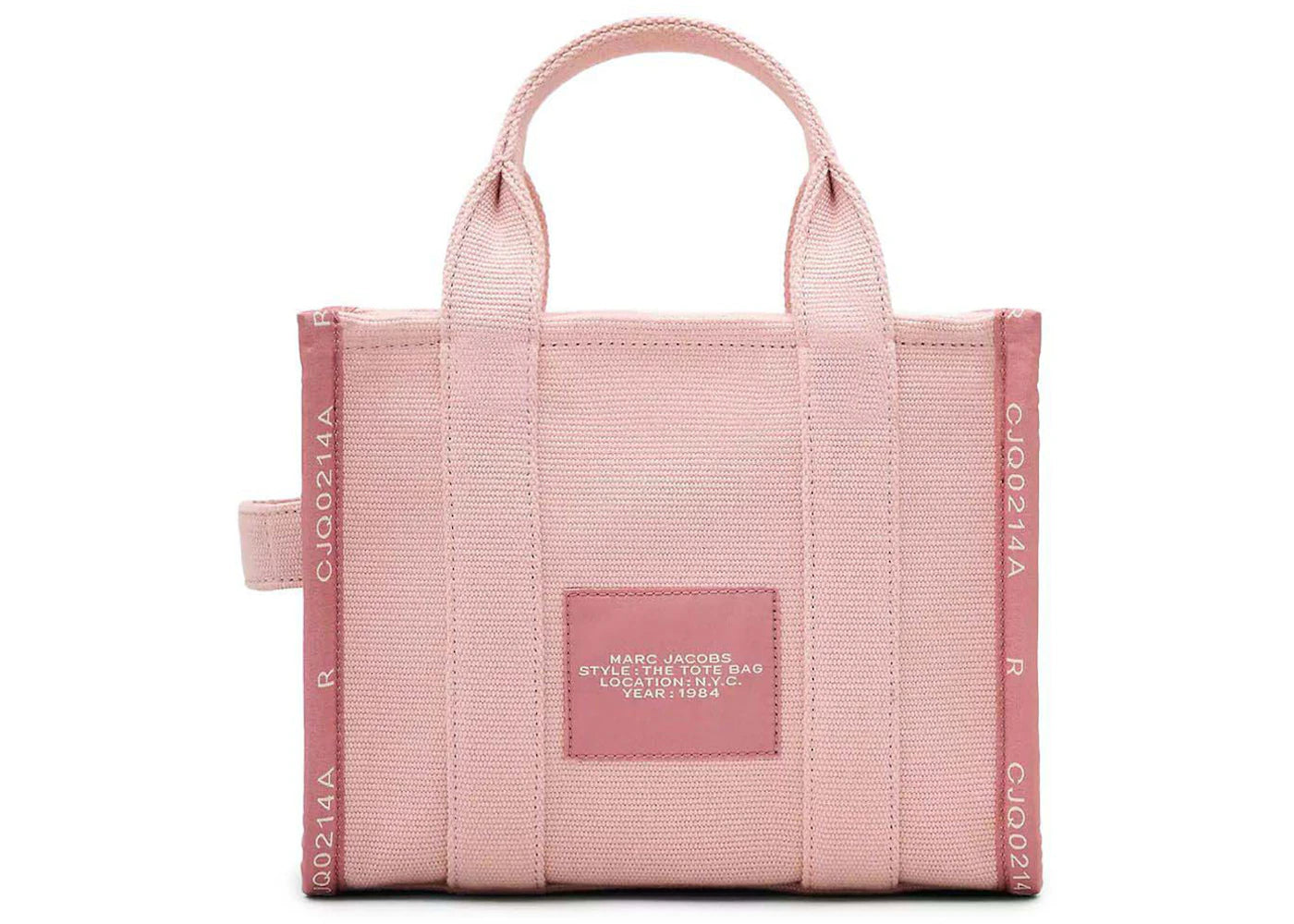 Marc Jacobs The Jacquard Small Tote Bag Rose - vue secondaire A