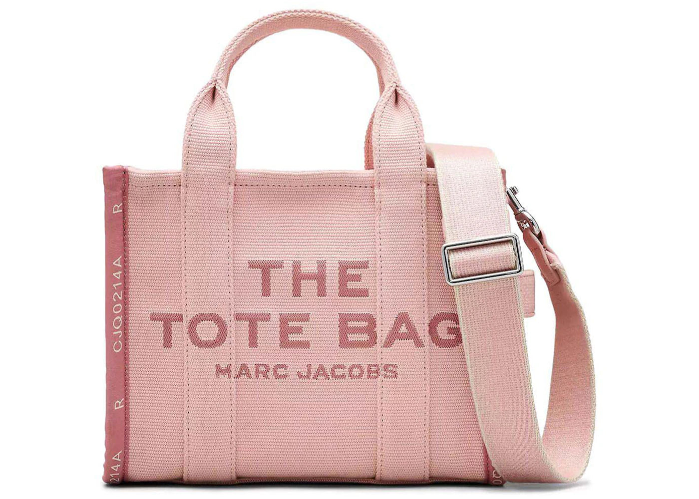 Marc Jacobs The Jacquard Small Tote Bag Rose - vue 360