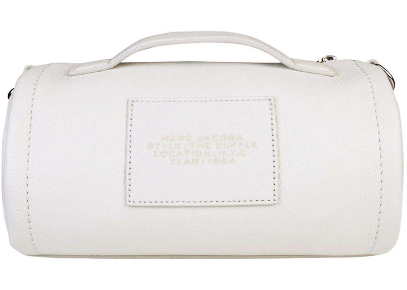 Marc Jacobs Leder-Reisetasche Weiß - vue secondaire A