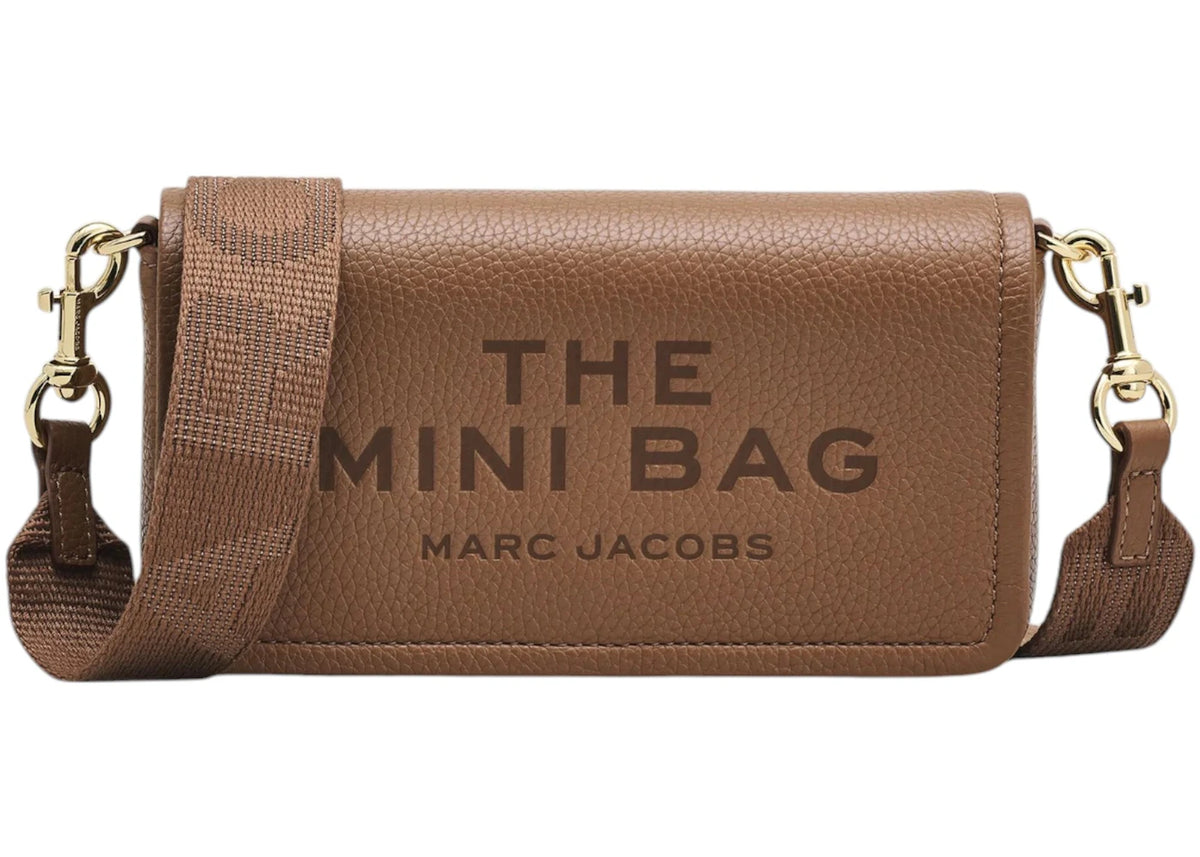 Marc Jacobs The Leather Mini Bag Argan Oil - vue secondaire A