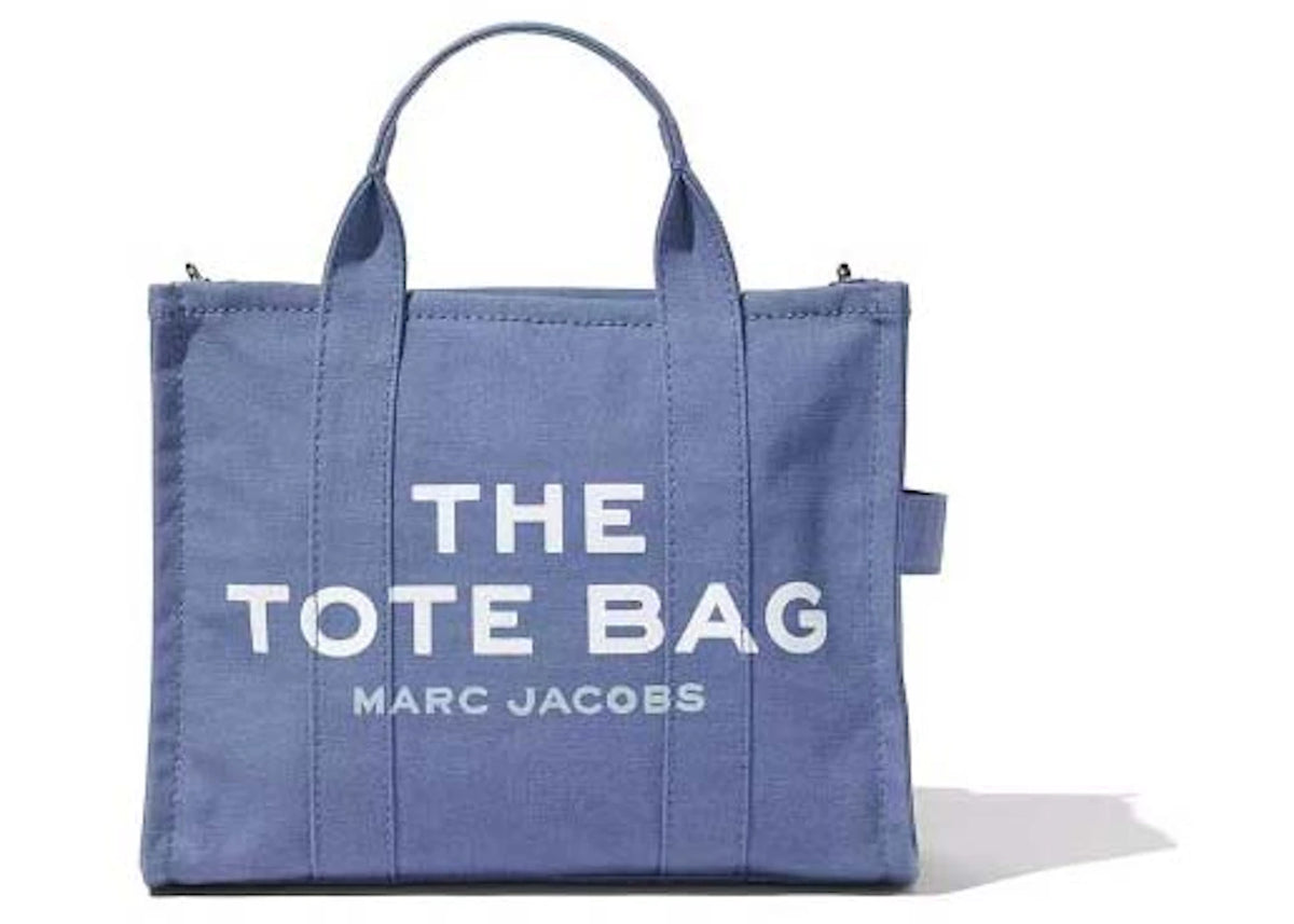 Marc Jacobs The Medium Tote Bag Blue Shadow - vue secondaire A