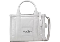 Marc Jacobs The Shiny Crinkle Small Tote Weiß