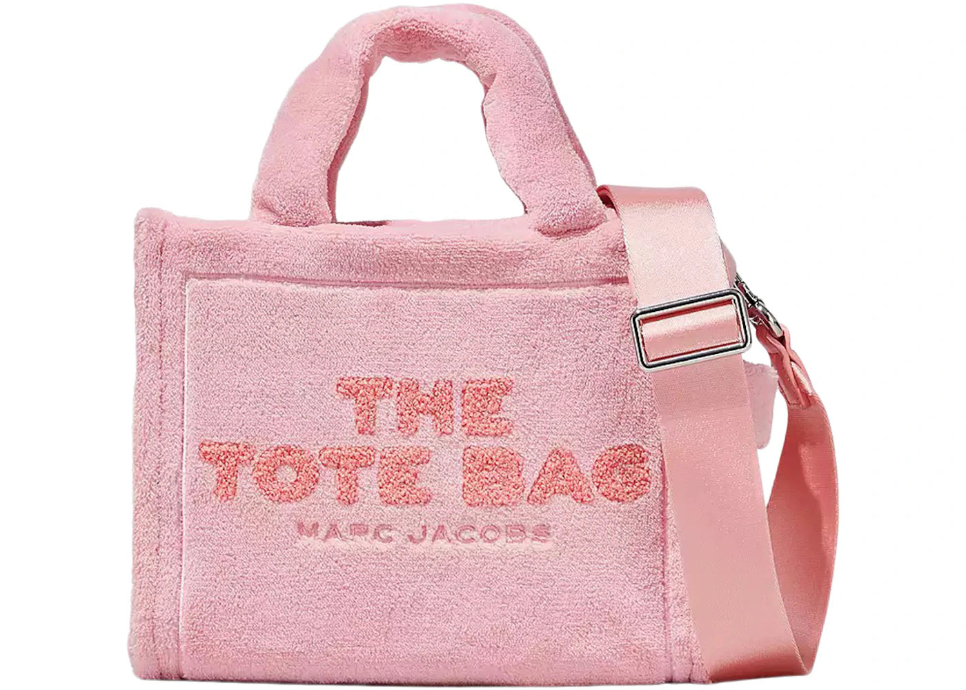 Marc Jacobs The Terry Medium Tote Bag Light Pink sneakers - authentic Marc Jacobs shoes