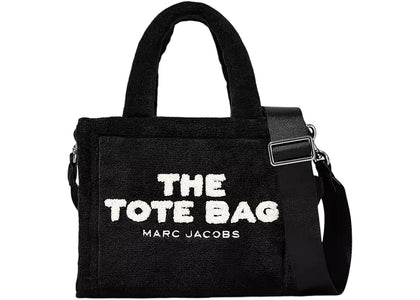 Marc Jacobs The Terry Small Tote Bag Black - authentic Marc Jacobs product