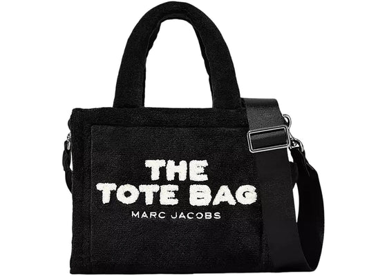 Marc Jacobs The Terry Small Tote Bag Black sneakers - authentic Marc Jacobs shoes