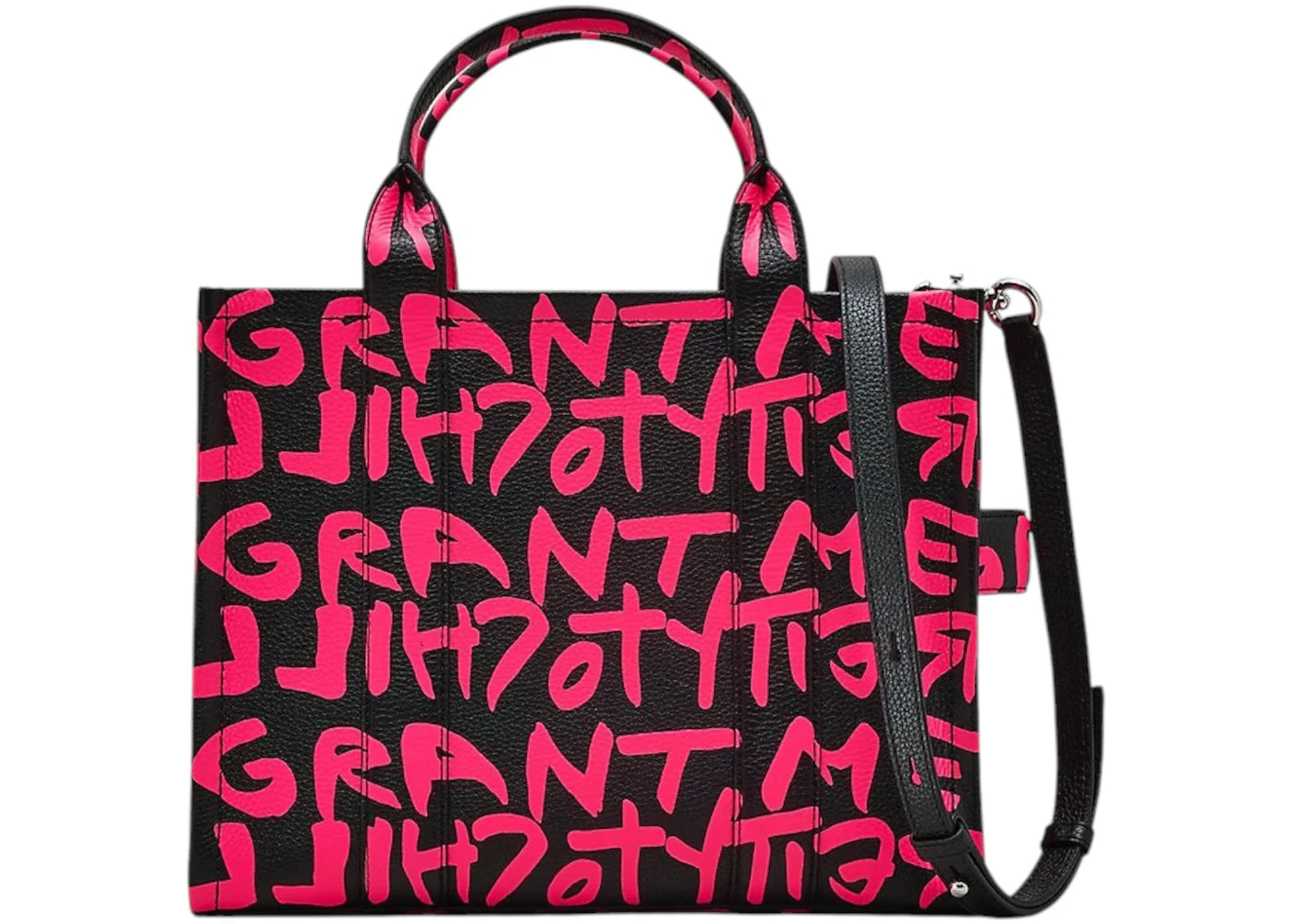 Marc Jacobs x Stephen Sprouse The Medium Tote Pink - vue 360