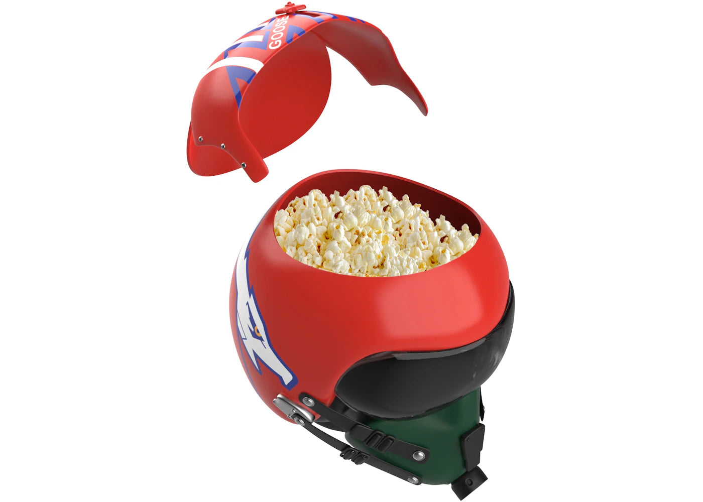Marcus Theatres Top Gun 40th Anniversary Goose Helmet Popcorn Bucket - vue secondaire B