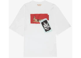 Marni Graphic Print T-shirt Willy White