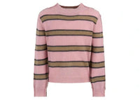 Marni Striped Roundneck Jumper Soft Pink