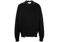 Marni Twisted Crewneck Sweater Black
