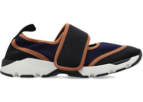 Marni lycra Mary Jane Running Sneaker Navy Black Brown (Women's) - vue 360