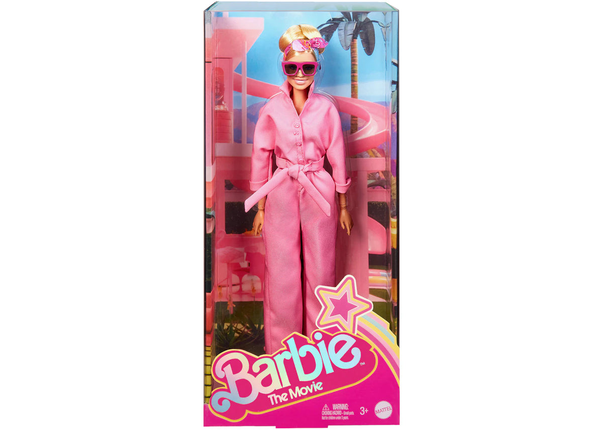 Mattel Barbie Signature Barbie in Pink Power Jumpsuit Doll - vue secondaire B